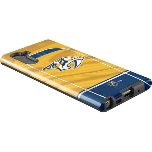 NHL Nashville Predators Jersey Galaxy Note 10 Pro Case