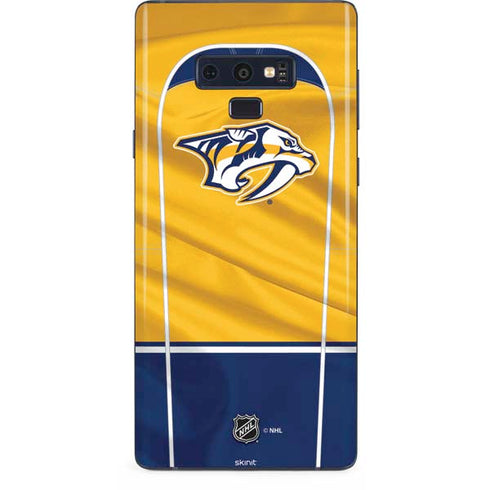 NHL Nashville Predators Jersey Galaxy Note 9 Skin