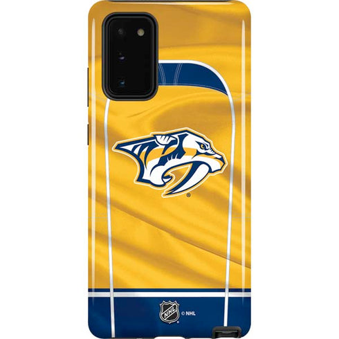 NHL Nashville Predators Jersey Galaxy Note20 5G Pro Case