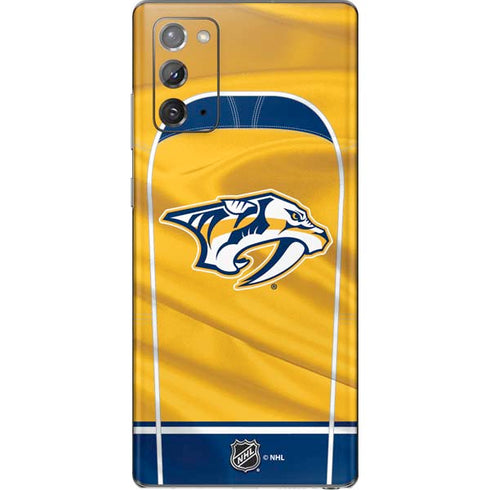NHL Nashville Predators Jersey Galaxy Note20 5G Skin