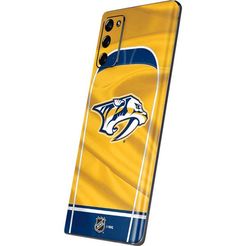 NHL Nashville Predators Jersey Galaxy Note20 5G Skin
