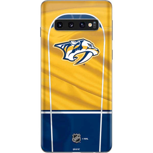 NHL Nashville Predators Jersey Galaxy S10 Skin