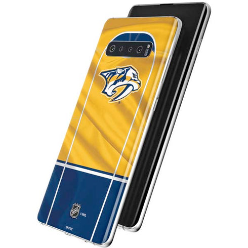 NHL Nashville Predators Jersey Galaxy S10 Skin
