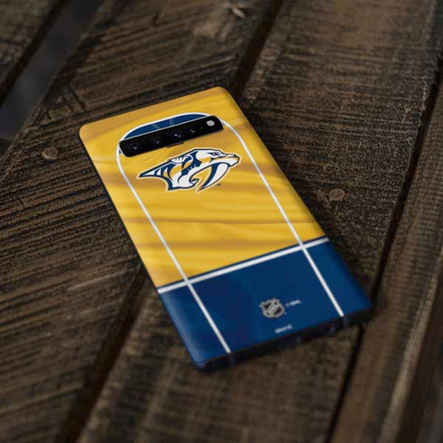 NHL Nashville Predators Jersey Galaxy S10 Skin