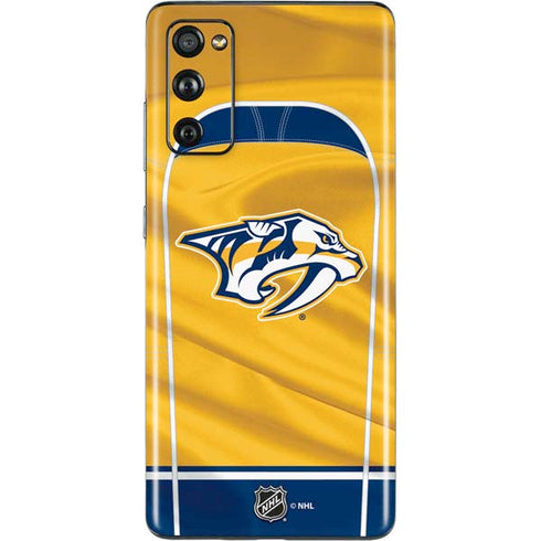 NHL Nashville Predators Jersey Galaxy S20 Fan Edition Skin