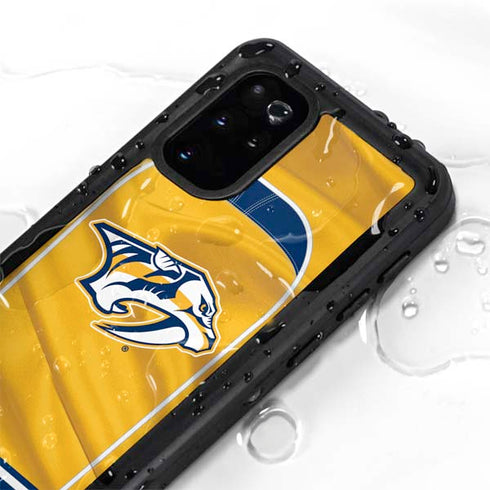 NHL Nashville Predators Jersey Galaxy S20 Plus Waterproof Case