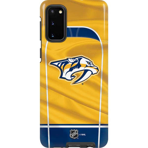 NHL Nashville Predators Jersey Galaxy S20 Pro Case