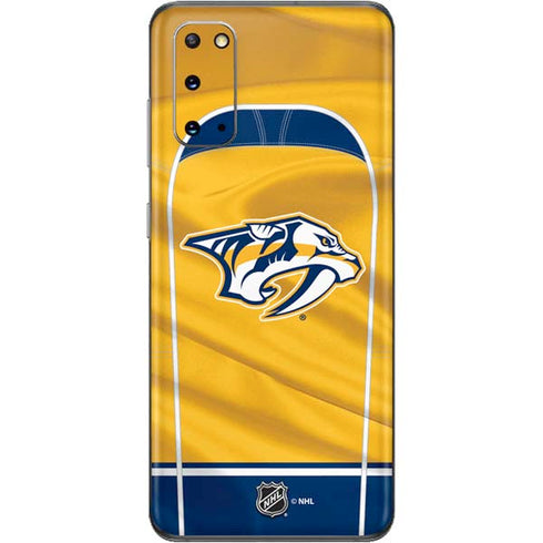 NHL Nashville Predators Jersey Galaxy S20 Skin
