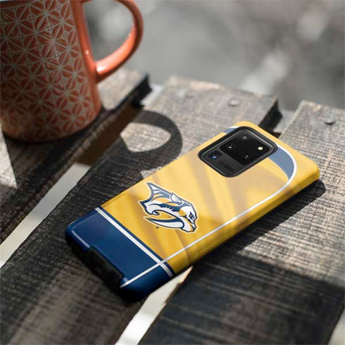 NHL Nashville Predators Jersey Galaxy S20 Ultra 5G Pro Case
