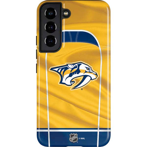NHL Nashville Predators Jersey Galaxy S22 Pro Case