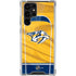 NHL Nashville Predators Jersey Galaxy S22 Ultra Clear Case