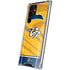 NHL Nashville Predators Jersey Galaxy S22 Ultra Clear Case