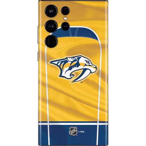 NHL Nashville Predators Jersey Galaxy S22 Ultra Skin