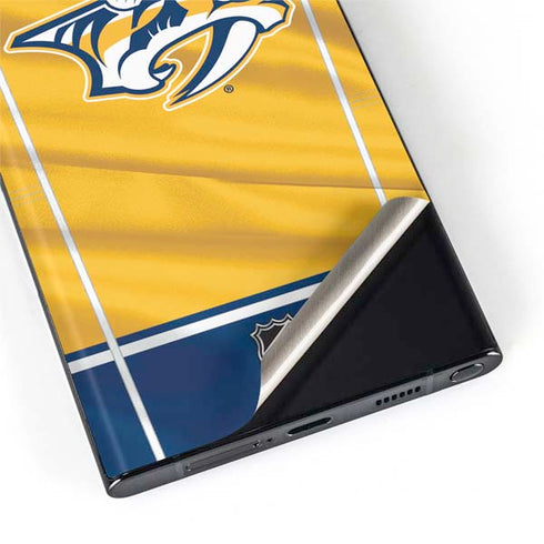 NHL Nashville Predators Jersey Galaxy S22 Ultra Skin