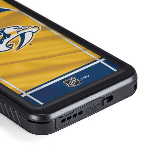 NHL Nashville Predators Jersey Galaxy S23 Plus Waterproof Case