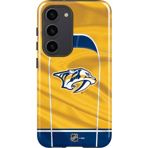 NHL Nashville Predators Jersey Galaxy S23 Pro Case