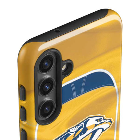 NHL Nashville Predators Jersey Galaxy S24 Plus Impact Case