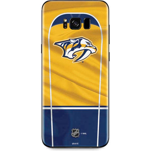 NHL Nashville Predators Jersey Galaxy S8 Plus Skin