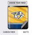 NHL Nashville Predators Jersey Galaxy Z Flip Skin