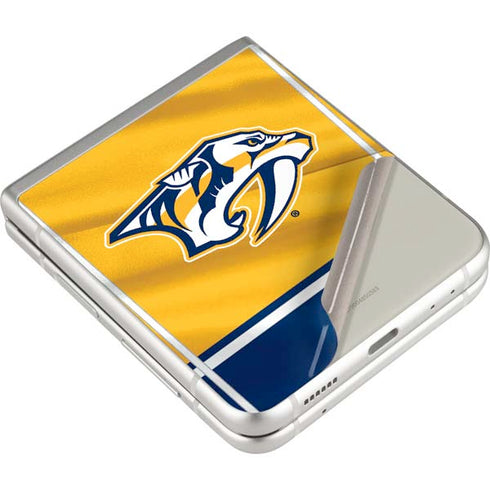NHL Nashville Predators Jersey Galaxy Z Flip3 5G Skin