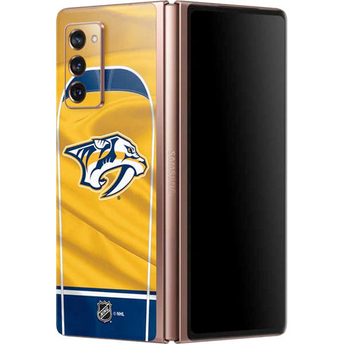 NHL Nashville Predators Jersey Galaxy Z Fold2 5G Skin