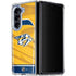 NHL Nashville Predators Jersey Galaxy Z Fold5 5G Clear Case