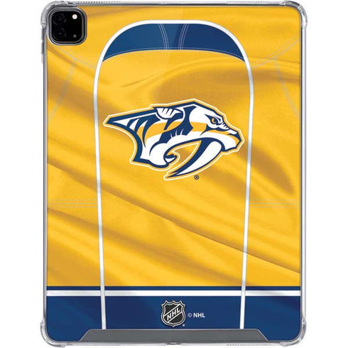 NHL Nashville Predators Jersey iPad Pro 12.9in (2020) Clear Case