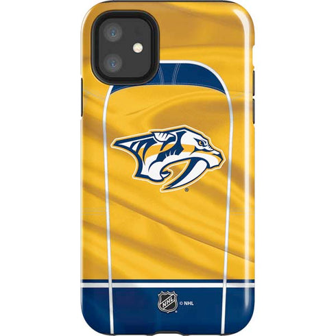 NHL Nashville Predators Jersey iPhone 11 Impact Case