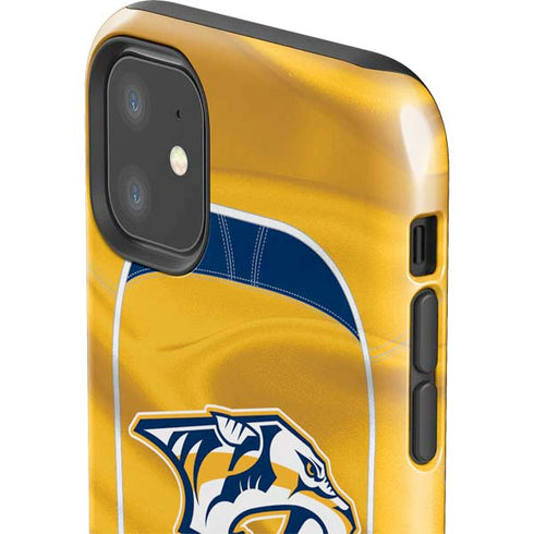 NHL Nashville Predators Jersey iPhone 11 Impact Case