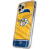 NHL Nashville Predators Jersey iPhone 11 Pro Clear Case