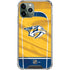 NHL Nashville Predators Jersey iPhone 11 Pro Max Clear Case