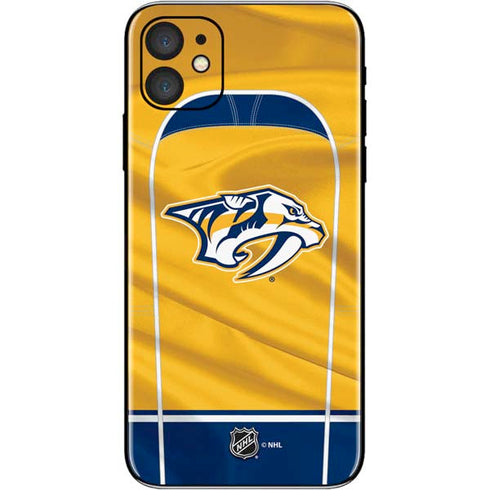 NHL Nashville Predators Jersey iPhone 11 Skin