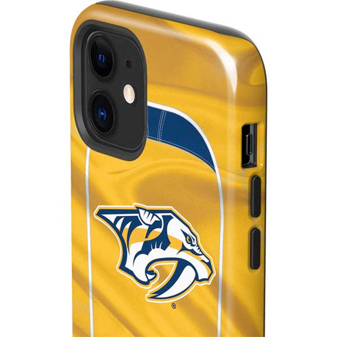 NHL Nashville Predators Jersey iPhone 12 Impact Case