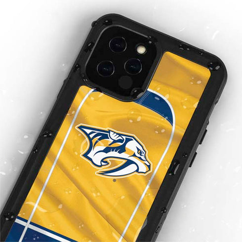 NHL Nashville Predators Jersey iPhone 12 Pro Waterproof Case
