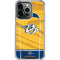 NHL Nashville Predators Jersey iPhone 13 Pro Clear Case