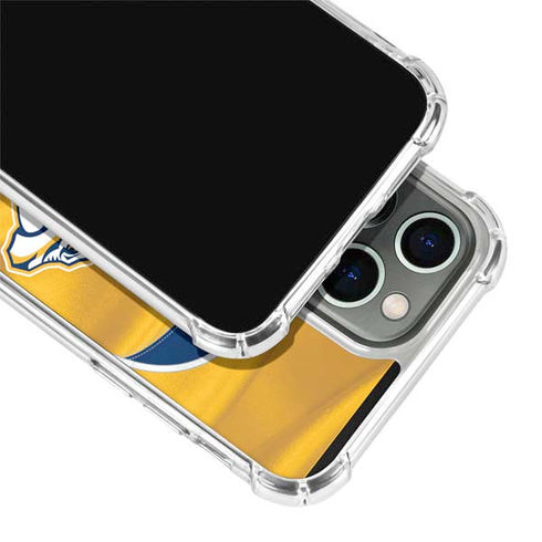 NHL Nashville Predators Jersey iPhone 13 Pro Max Clear Case
