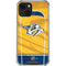 NHL Nashville Predators Jersey iPhone 14 Plus Clear Case