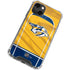 NHL Nashville Predators Jersey iPhone 14 Plus Clear Case