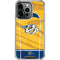 NHL Nashville Predators Jersey iPhone 14 Pro Clear Case