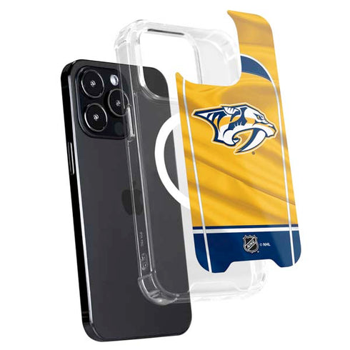 NHL Nashville Predators Jersey iPhone 15 Pro MagSafe Case