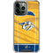 NHL Nashville Predators Jersey iPhone 14 Pro Max Clear Case