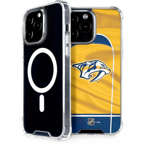 NHL Nashville Predators Jersey iPhone 14 Pro Max MagSafe Case