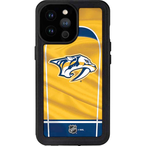 NHL Nashville Predators Jersey iPhone 14 Pro Max Waterproof Case