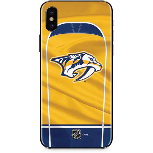 NHL Nashville Predators Jersey iPhone X Skin