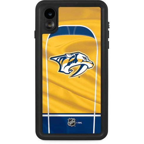 NHL Nashville Predators Jersey iPhone XR Waterproof Case
