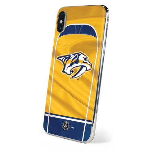 NHL Nashville Predators Jersey iPhone XS Skin