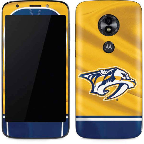 NHL Nashville Predators Jersey Moto E5 Play Skin