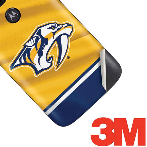 NHL Nashville Predators Jersey Moto E5 Play Skin