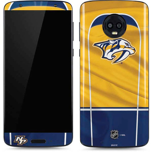 NHL Nashville Predators Jersey Moto G6 Skin