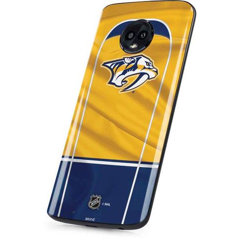 NHL Nashville Predators Jersey Moto G6 Skin
